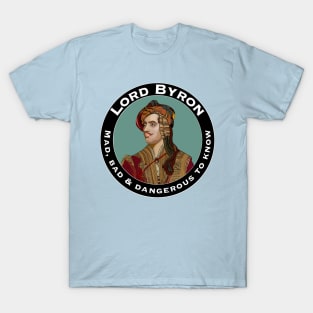 Poet Lord Byron T-Shirt